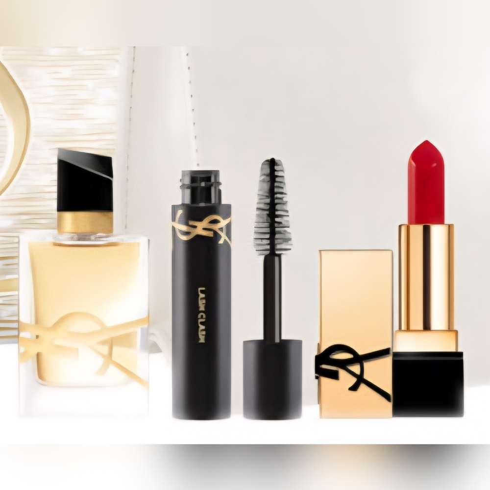 NIB YSL Mini Makeup Travel Set